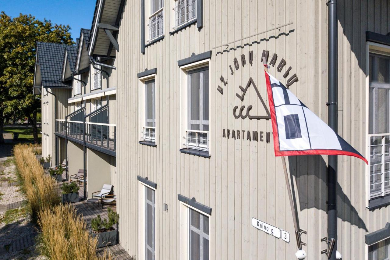Uz Juru Mariu Apartman Juodkrantė Kültér fotó