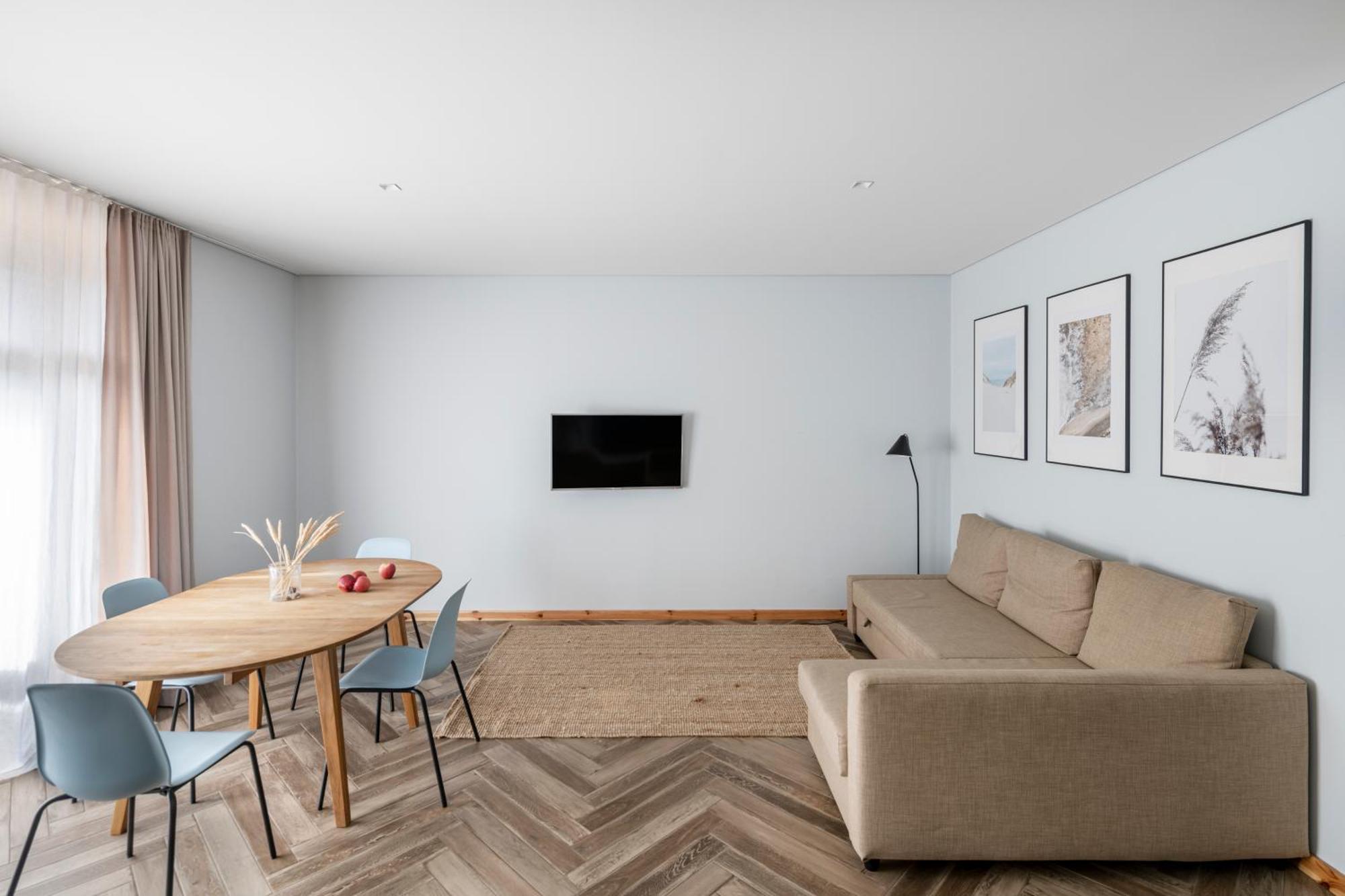 Uz Juru Mariu Apartman Juodkrantė Szoba fotó