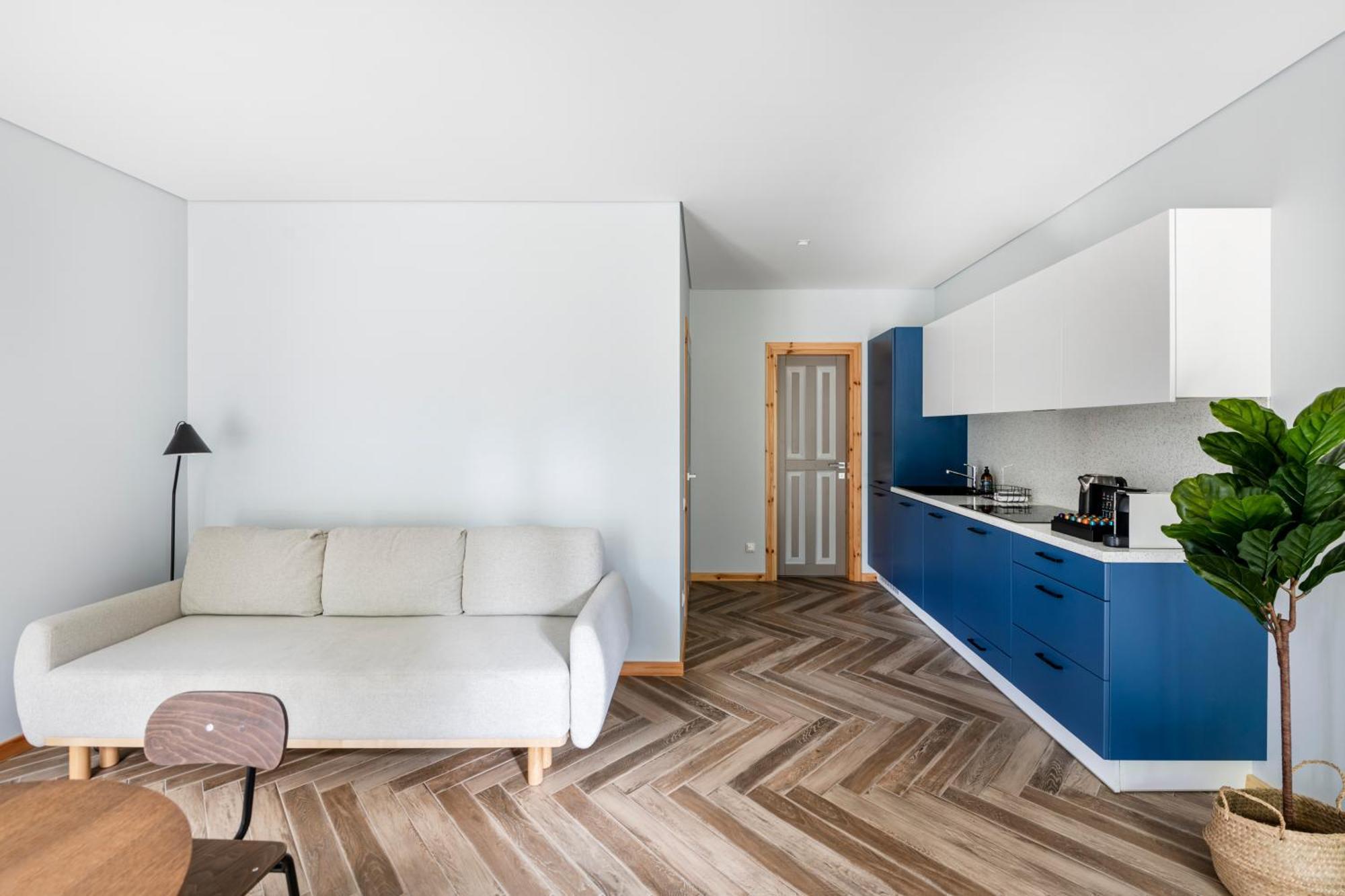 Uz Juru Mariu Apartman Juodkrantė Szoba fotó