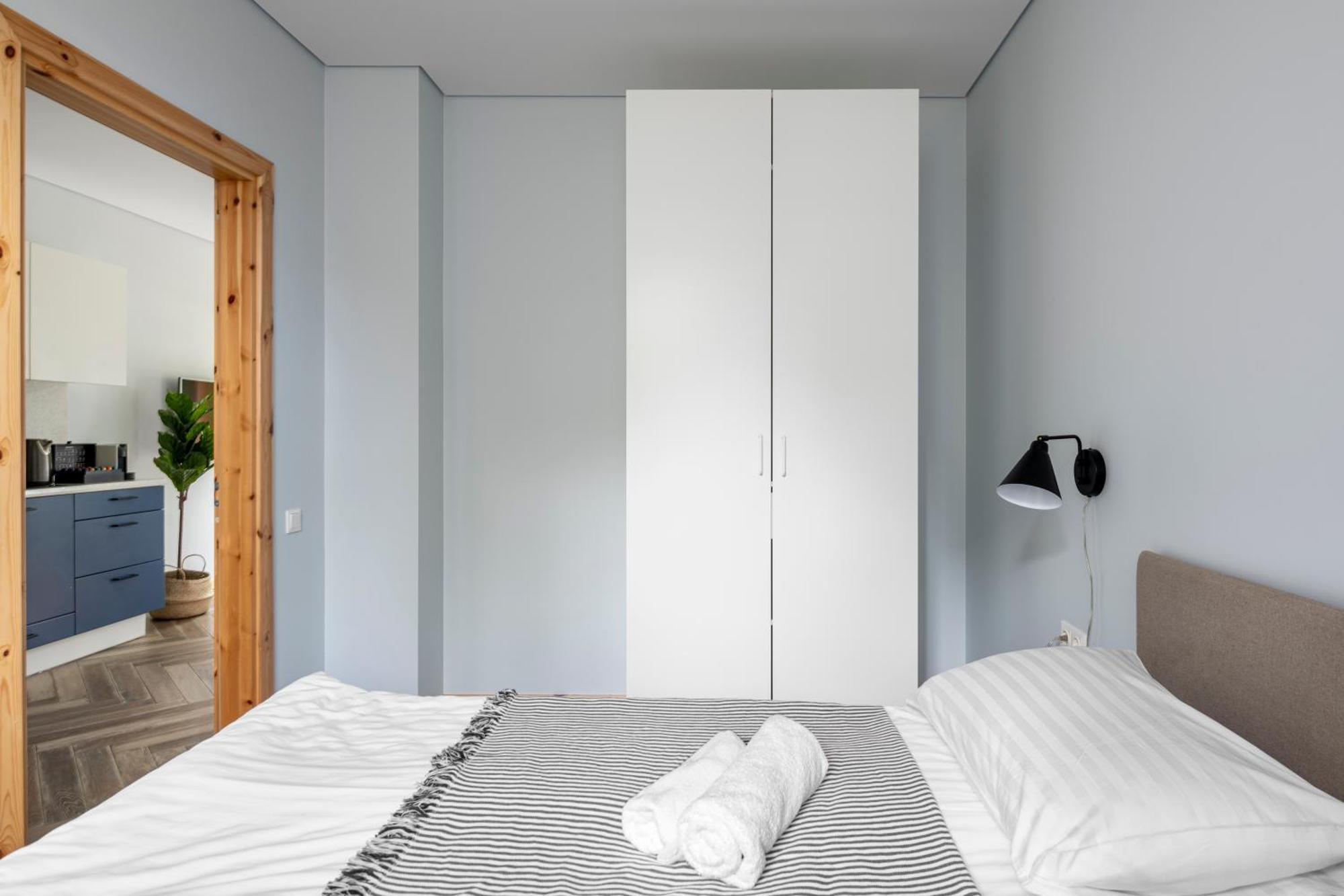 Uz Juru Mariu Apartman Juodkrantė Szoba fotó
