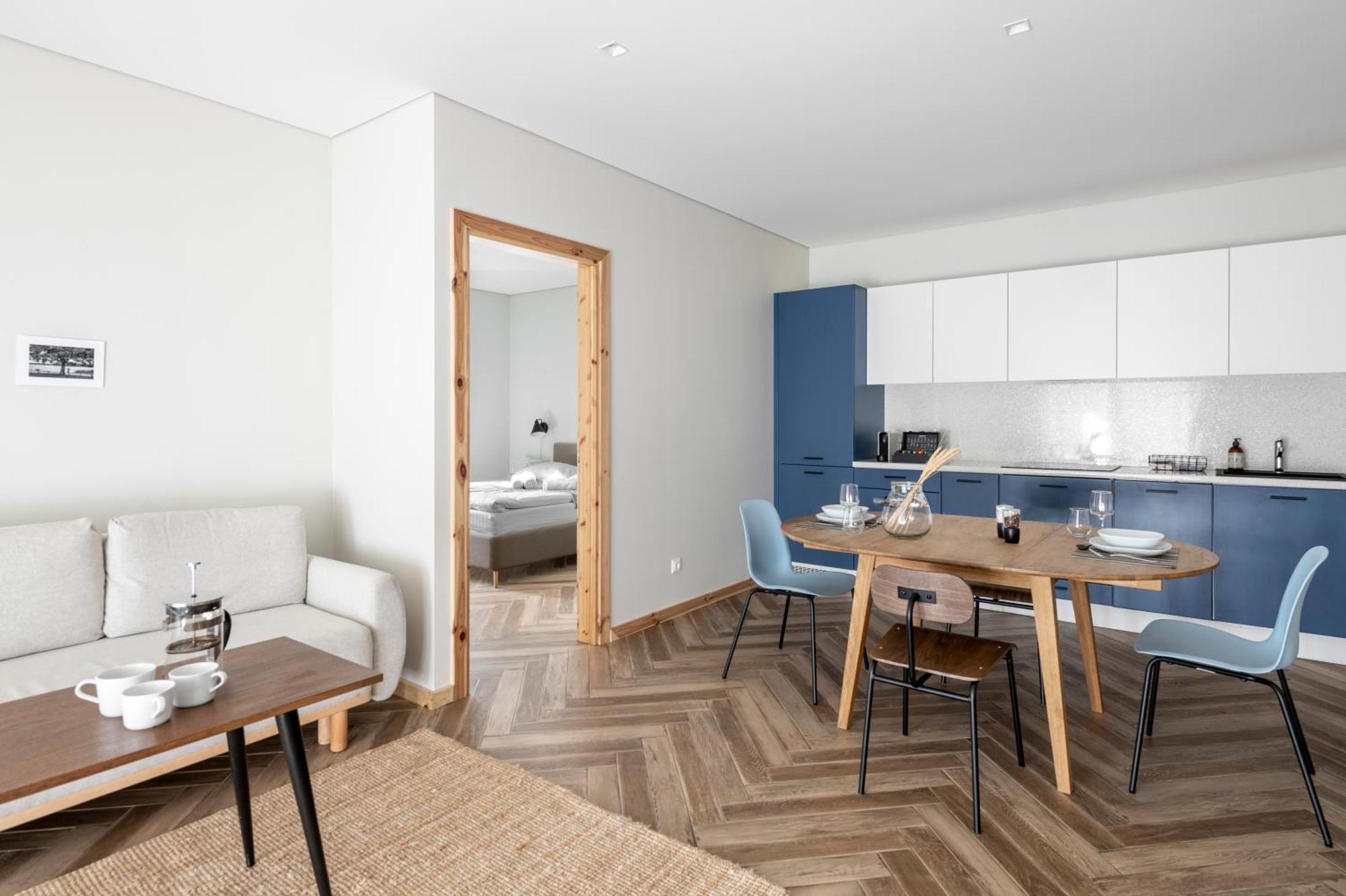 Uz Juru Mariu Apartman Juodkrantė Szoba fotó