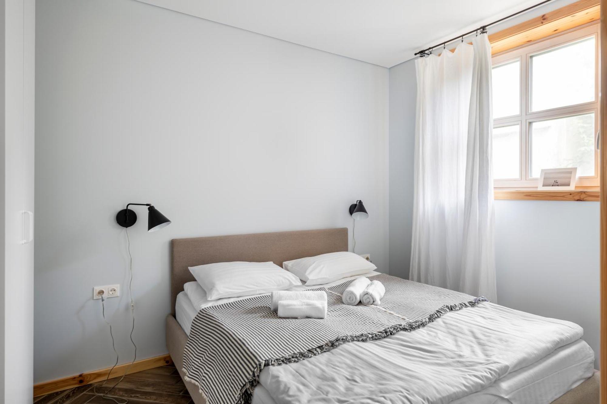 Uz Juru Mariu Apartman Juodkrantė Szoba fotó